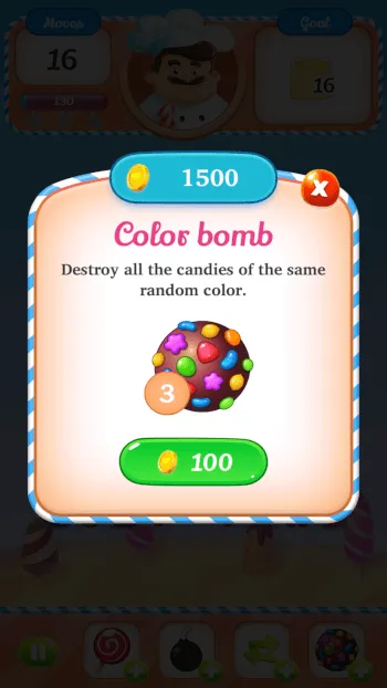 Gusto Yummy Chef - Match 3 Fruit Candy Puzzle Game - Screenshot 5